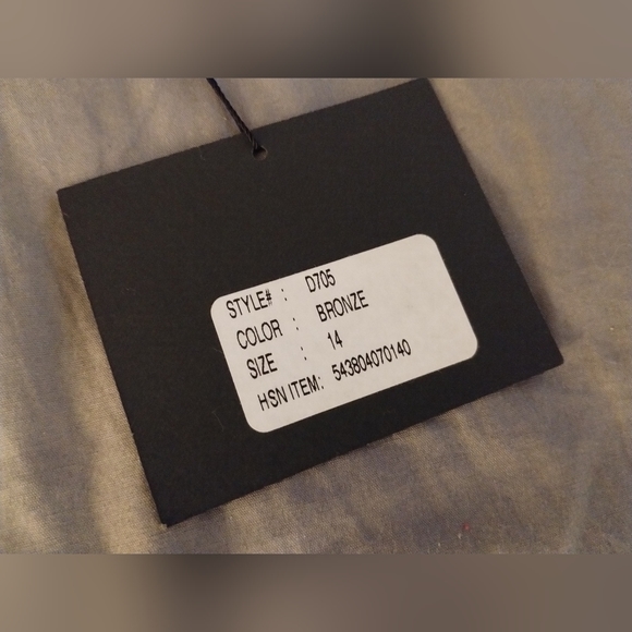 Timeless by Naeem Khan Bronze Sequin Dress - Picture 6 of 11